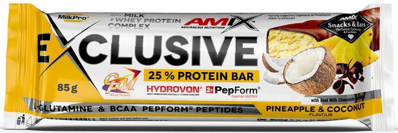 Proteinska pločica Amix Exclusive 85g