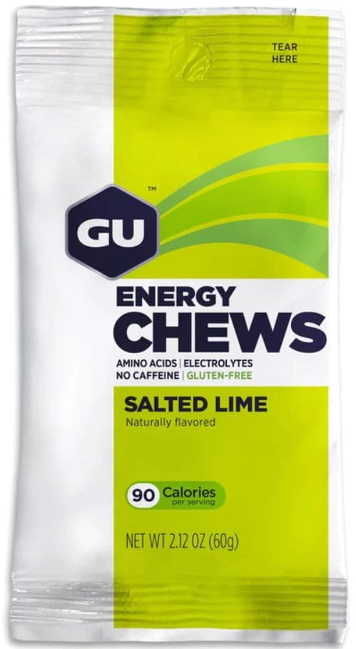 Energetski gelovi GU Energy Chews 60 g Salted Lime 1 SÁČ