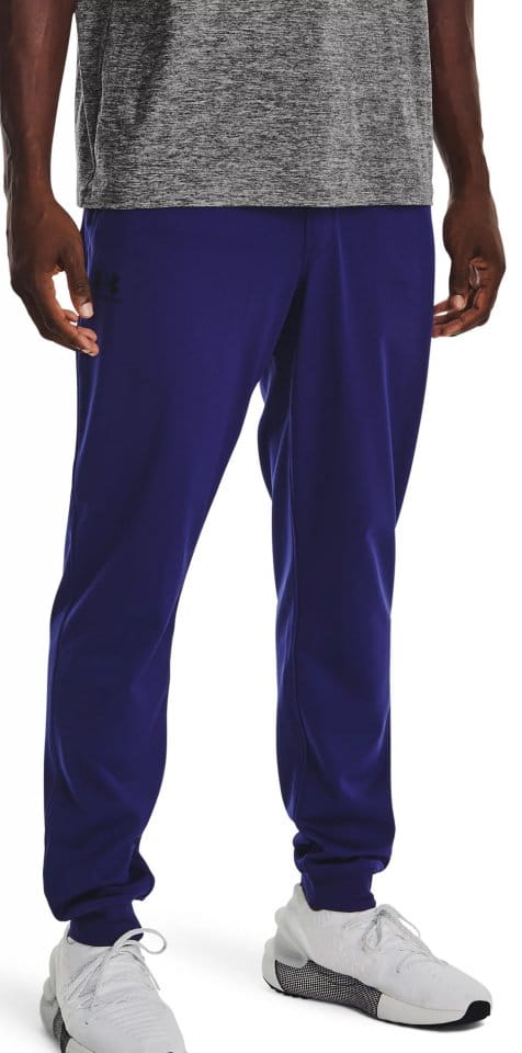 Hlače Under Armour SPORTSTYLE TRICOT JOGGER-BLU