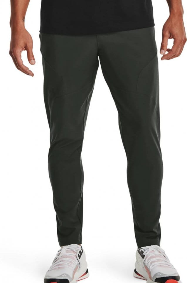 Hlače Under Armour UA UNSTOPPABLE TAPERED PANTS-GRN