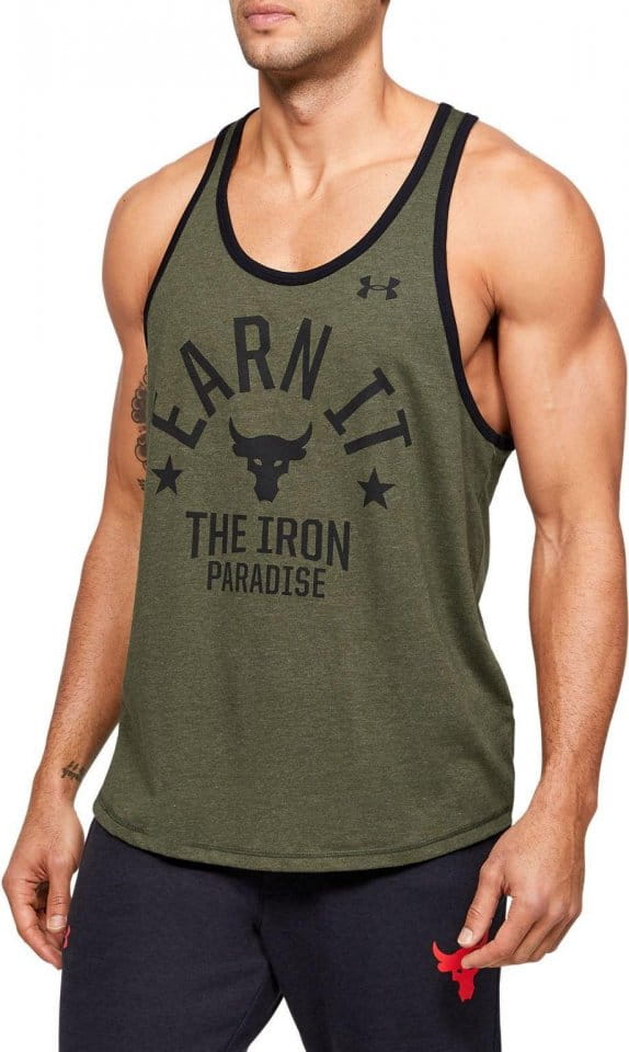Majica bez rukava Under Armour UA Pjt Rock Iron Paradise Tk