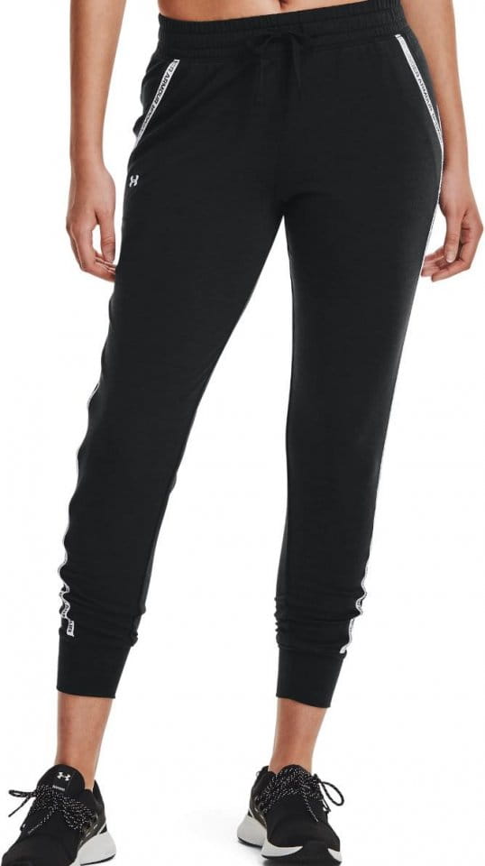 Hlače Under Armour UA Rival Terry Taped Pant-BLK