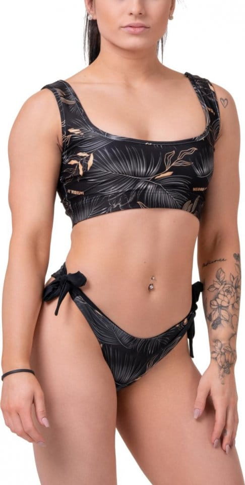 Kupaći kostim Nebbia Bikini Active Black bralette