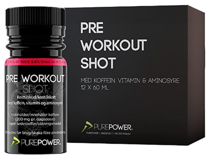 Piće Pure Power Pre Workout Shot 60 ml