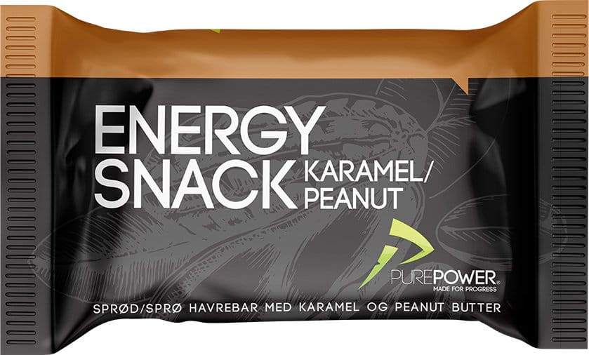 Energetska pločica Pure Power Energy Snack Caramel & Peanuts 60g