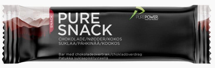 Energetska pločica Power Pure Snack Dark chocolate and coconut(rawbar)