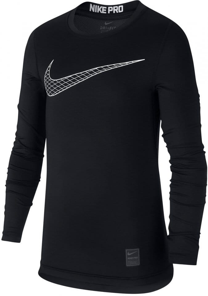 Majica dugih rukava Nike B Pro TOP LS COMP HO18 2