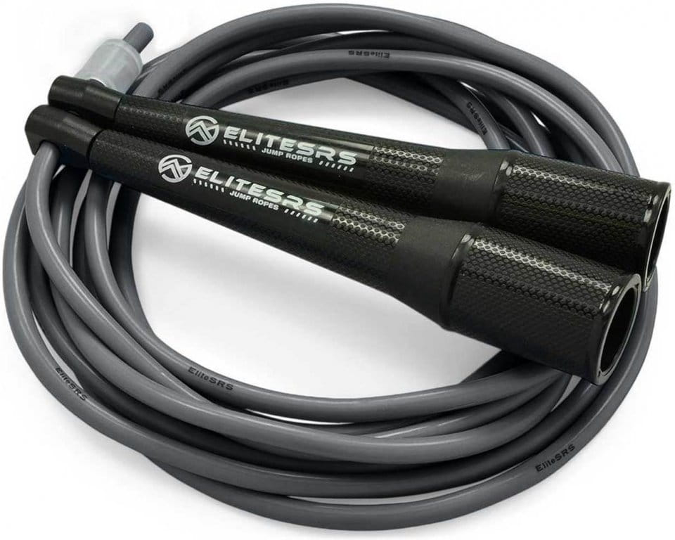 Uže za preskakanje ELITE SRS Boxer 3.0 Jump Rope - 10ft Silver 5mm PVC cord