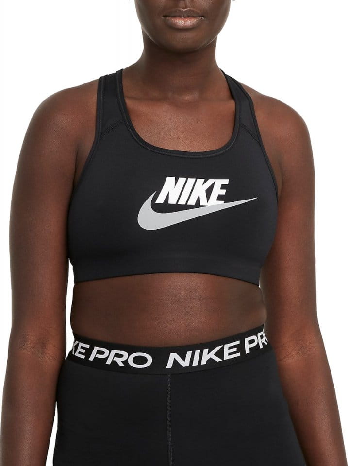 Sportski grudnjak Nike Dri-FIT Swoosh Women s Medium-Support Non-Padded Graphic Sports Bra