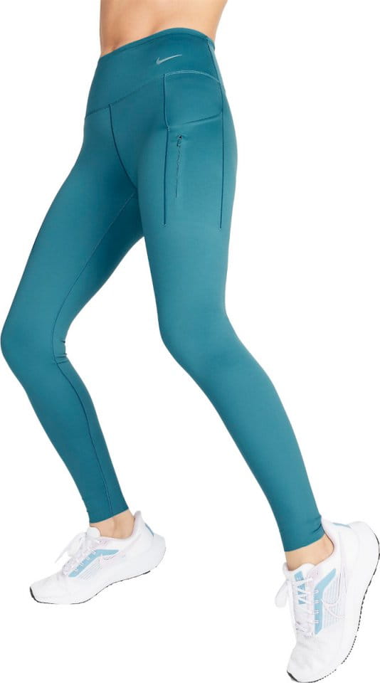 Tajice Nike Go Women s Firm-Support Mid-Rise Full-Length Leggings with Pockets