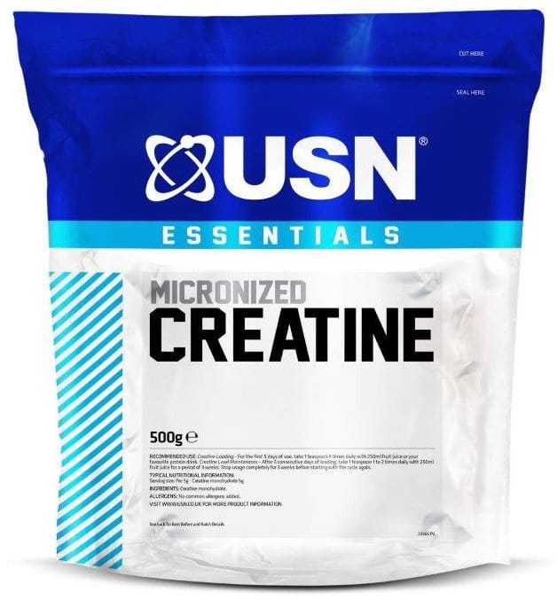 Kreatin monohidrat USN Essential bez okusa 500g