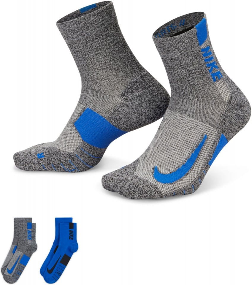 Čarape Nike Multiplier Running Ankle Socks (2 Pair)