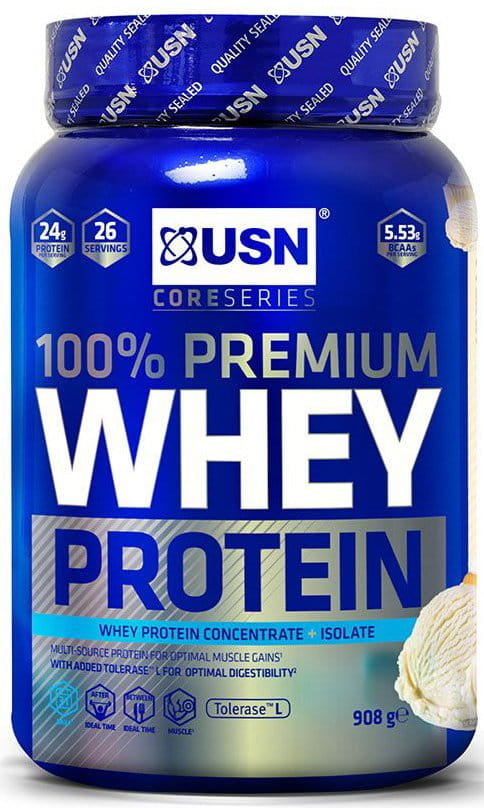 Proteinski prah USN 100% Whey Protein Premium vanila 2.28kg